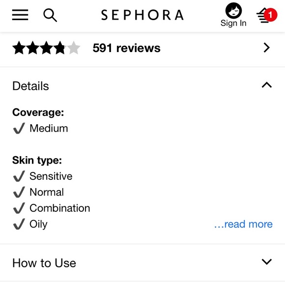 Becca Ever-matte shine proof foundation - Picture 4 of 6